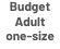 Budget Adult one-size