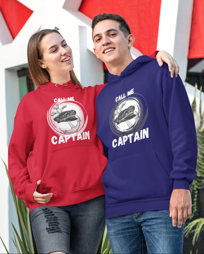 Hoodie Call me Captain