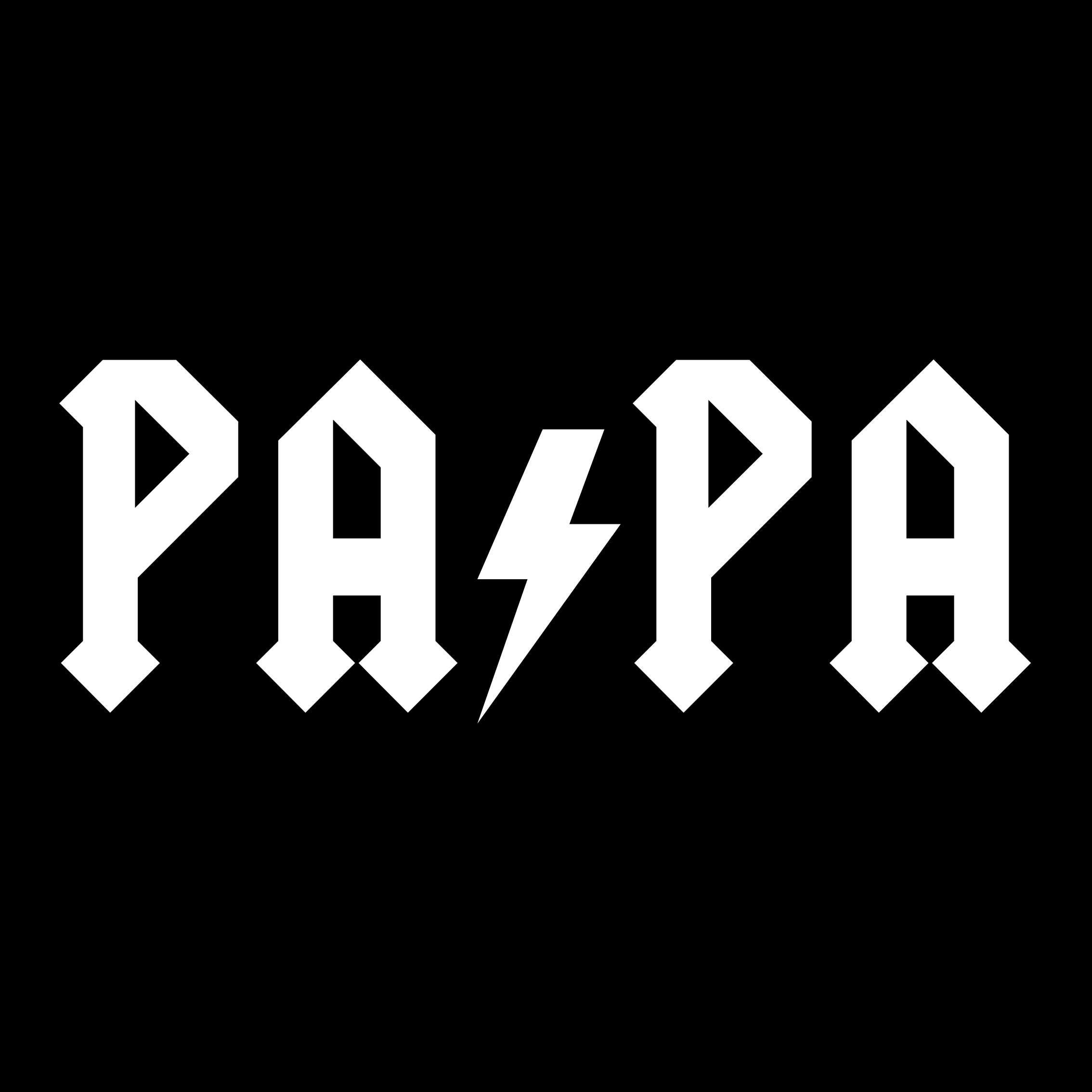 Family T-shirt Black Pa/pa