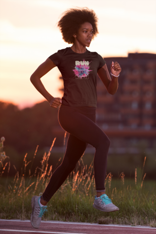 Lady Sports T-shirt Run