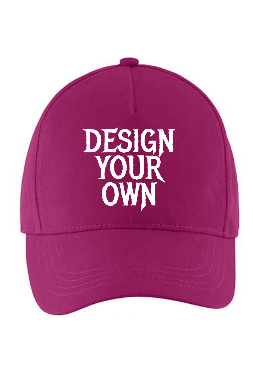 Design your own - Cap of pet Fuchsia