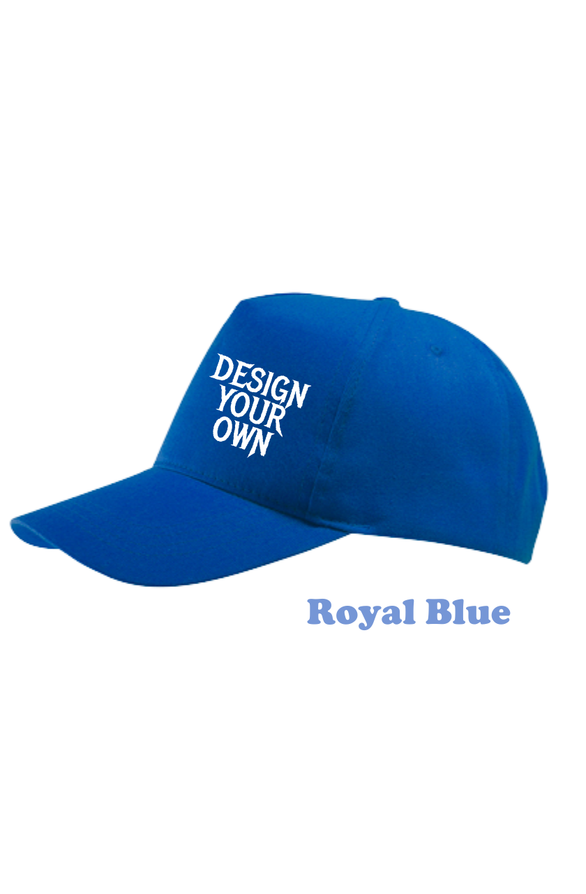 Design your own - Cap of pet Royal Blue