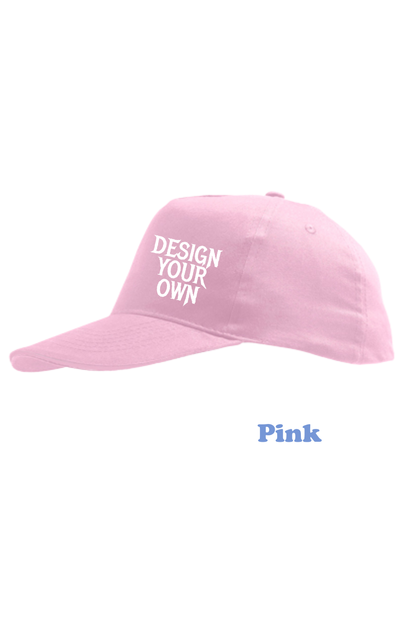Design your own - Cap of pet Light Pink