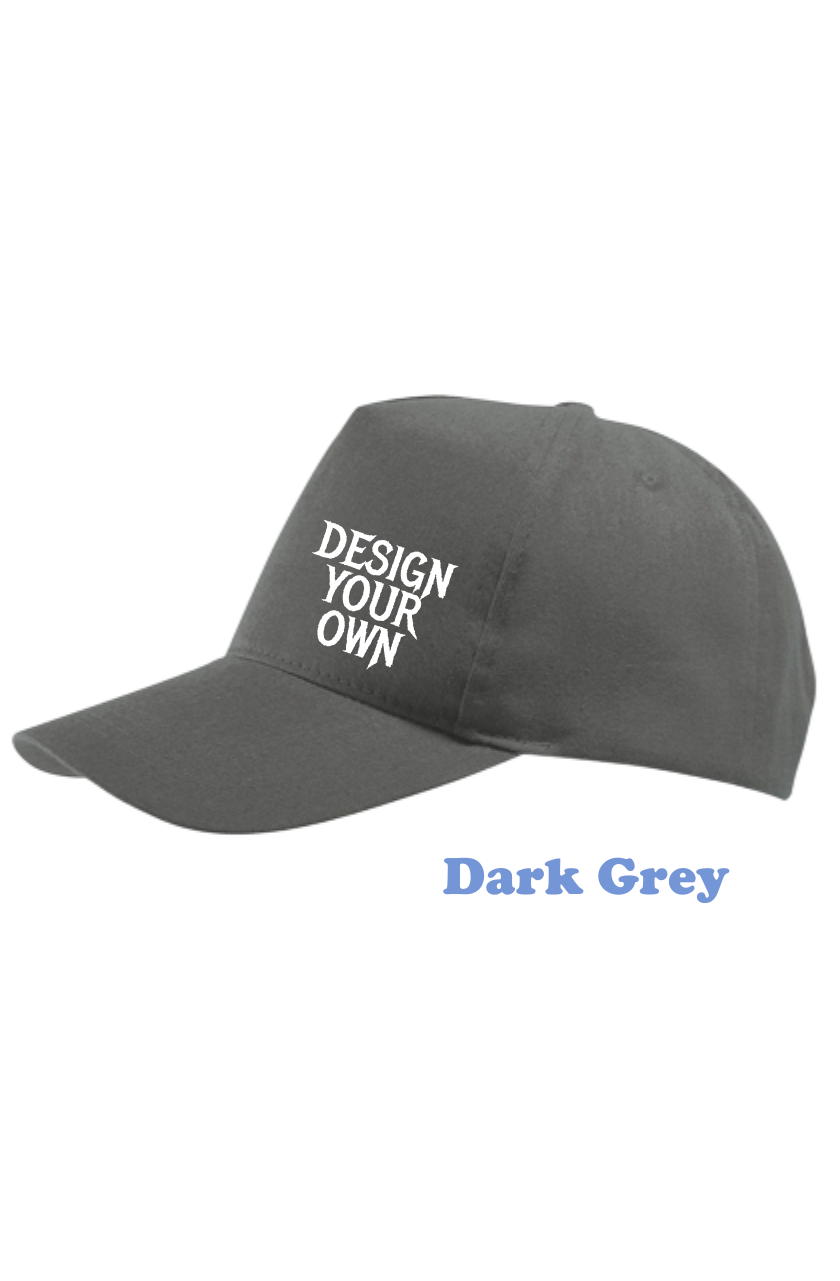 Design your own - Cap of pet Dark Grey
